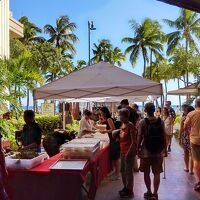 このハイアットで開催のマーケットも泊まる魅力です