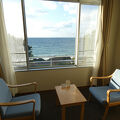 窓を開けると玄界灘の波の音が心地よく海の幸夕食が良かった休暇村志賀島