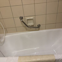 バスタブがありました。