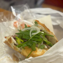 半分に分けて頂きます