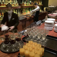 年末カウントダウンイベント時のバー