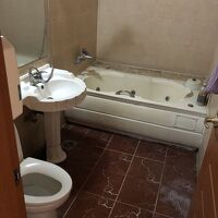 大き目のバスルーム