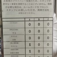 掃除のオプション