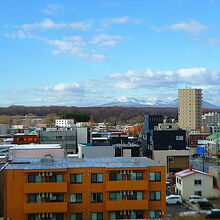 窓からの眺望は好い眺め！