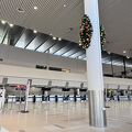 こじんまりとしたした空港