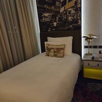 ツインベットの部屋でした