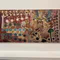 アボリジニアートを鑑賞（他の展示物は見ていません）