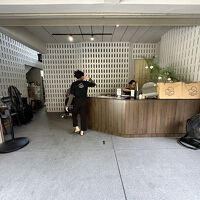 レセプションはショボい...