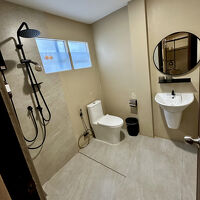 バスルームが簡易過ぎでしょうに...