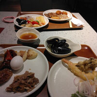 ビュッフェが充実