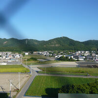 山側和室からの眺望