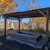 ホテル前の足湯です