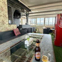 最上階のレストラン(朝食会場にもなる)