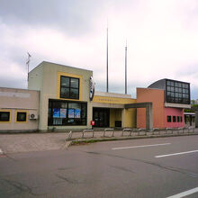 整備されたバスターミナル