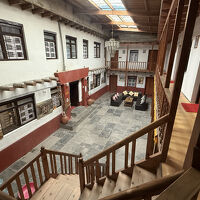 ロビーを抜けると奥の宿泊棟