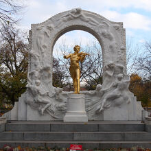 ヨハン シュトラウス像