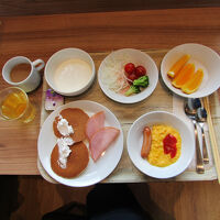 朝食バイキング