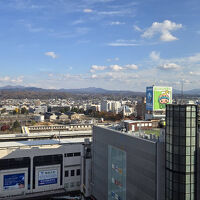 郡山駅側の眺望