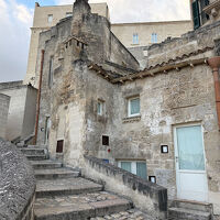 客室の入口　通路は一般の観光客が頻繁に通ります