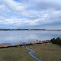 ツインルームからの右側の眺めです。