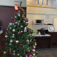 クリスマスの装飾が入っていました