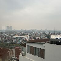 13階の朝食会場からの眺め