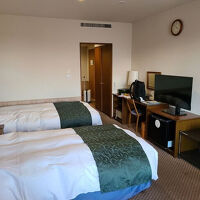 バスとトイレが分離されたツインルーム