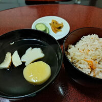 お月様とうさぎのお吸い物がかわいくておいしかった