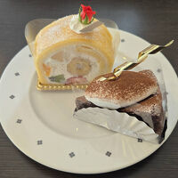 2日目のテイクアウトのケーキ