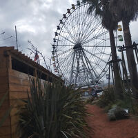 となりには遊園地も