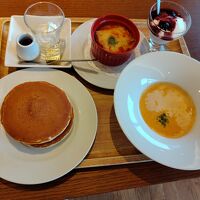 4種類から選べる朝食が豪華。