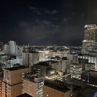 札幌駅方向を望む夜景です