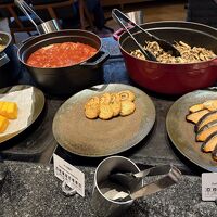 朝食ビュッフェ