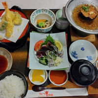 セットプランの夕食