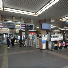 京成成田駅の改札