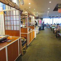 最上階で眺めの良いレストラン