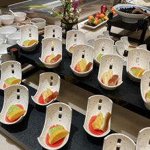 見た目も美しい料理