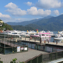 日月潭水社碼頭廣場 