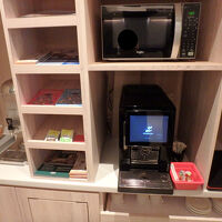 フロントにあるドリンクサービス