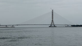 MRT淡水駅のすぐそばです
