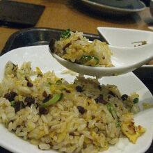 チャーハン　いただきます(^^♪