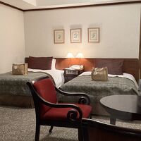 庭園側のツインルーム