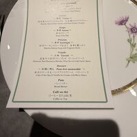 夕食のメニュー