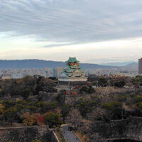 10階の部屋から眺める大阪城