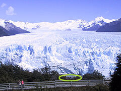 パタゴニア世界遺産◆青空の下で氷河トレッキング