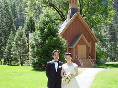 国立公園で結婚式