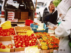 サンフランシスコの街角～土曜日だけのfarmer’s　market～