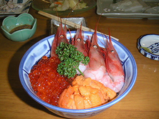 美味しい魚介類が食べたくて、函館に行ってきましたー<br /><br />*パッケージ利用*<br />ＡＮＡ利用<br />函館国際ホテル