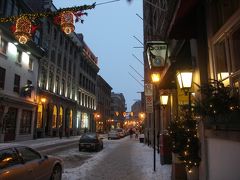 冬のモントリオール
