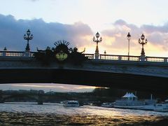 ヨーロッパ４ヶ国の旅【１１】　「華の都フランス・パリ」の夕暮れセーヌ川クルーズ